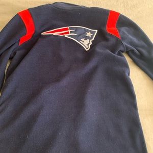 Boys fleece Patriots half zip